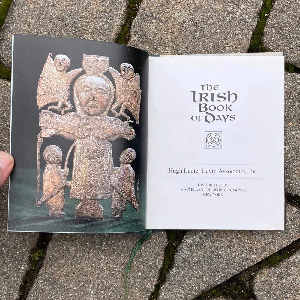 2 1994 Irish Book of Days Vintage Journal A Doorway in Time St. Patrick's Day